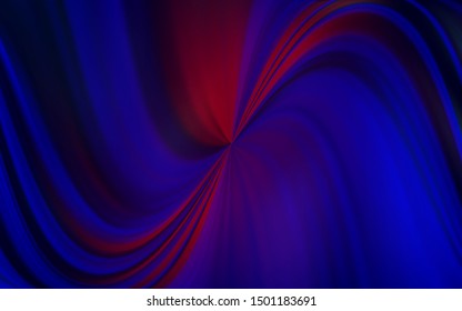 Dark Pink, Blue vector blurred shine abstract template. A completely new colored illustration in blur style. New way of your design.