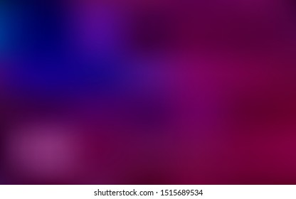 Dark Pink, Blue vector blurred shine abstract background. An elegant bright illustration with gradient. New style for your business design.
