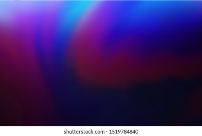 Dark Pink, Blue vector blurred template. Glitter abstract illustration with gradient design. Elegant background for a brand book.