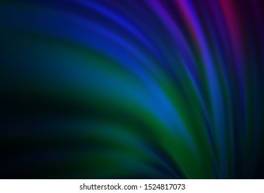 Dark Pink, Blue vector blurred bright template. A completely new colored illustration in blur style. Background for designs.