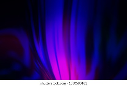 Dark Pink, Blue vector blurred shine abstract template. A completely new colored illustration in blur style. Elegant background for a brand book.
