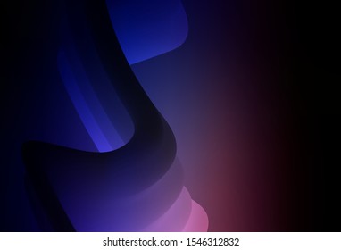Dark Pink, Blue vector blurred template. Shining colored illustration in smart style. Completely new design for your business.