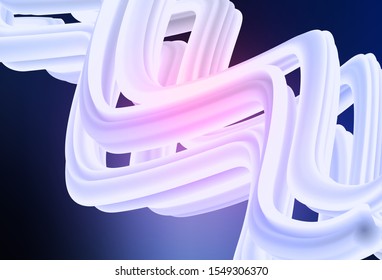 Dark Pink, Blue vector blurred pattern. Modern abstract illustration with gradient. New way of your design.