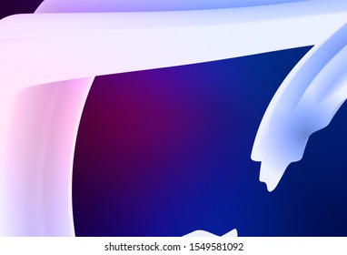 Dark Pink, Blue vector blurred and colored pattern. Shining colorful illustration in smart style. Elegant background for a brand book.