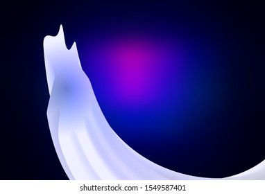 Dark Pink, Blue vector blurred bright texture. A completely new colored illustration in blur style. Completely new design for your business.