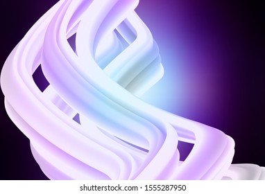 Dark Pink, Blue vector blurred background. Colorful abstract illustration with gradient. Completely new design for your business.