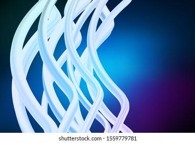 Dark Pink, Blue vector blurred template. Colorful abstract illustration with gradient. Background for designs.