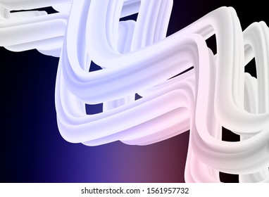 Dark Pink, Blue vector blurred pattern. Abstract colorful illustration with gradient. New way of your design.