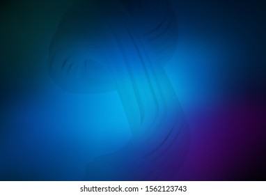 Dark Pink, Blue vector blurred shine abstract background. A completely new colored illustration in blur style. Smart design for your work.