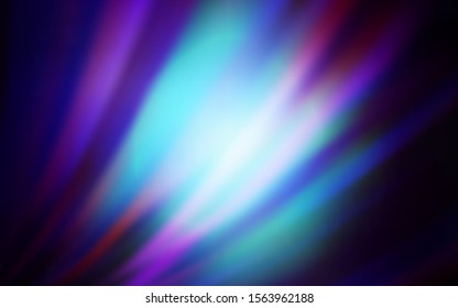 Dark Pink, Blue vector blurred shine abstract texture. An elegant bright illustration with gradient. New way of your design.