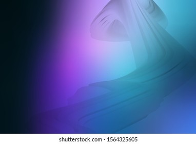 Dark Pink, Blue vector blurred bright texture. Glitter abstract illustration with gradient design. Blurred design for your web site.