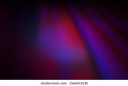 Dark Pink, Blue vector blurred shine abstract template. Shining colored illustration in smart style. New design for your business.