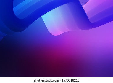 Dark Pink, Blue vector blurred background. New colored illustration in blur style with gradient. New style for your business design.
