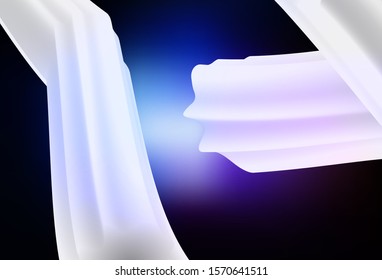 Dark Pink, Blue vector blurred bright texture. Modern abstract illustration with gradient. New style design for your brand book.