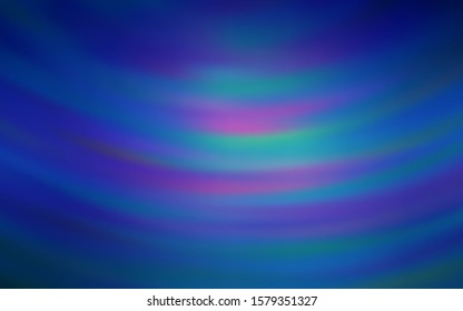 Dark Pink, Blue vector blurred and colored pattern. Shining colored illustration in smart style. Completely new design for your business.