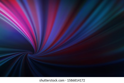 Dark Pink, Blue vector blurred shine abstract texture. A completely new colored illustration in blur style. The best blurred design for your business.