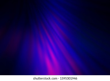 Dark Pink, Blue vector blurred bright template. An elegant bright illustration with gradient. Completely new design for your business.