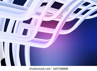 Dark Pink, Blue vector blurred pattern. An elegant bright illustration with gradient. Blurred design for your web site.