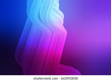 Dark Pink, Blue vector blurred shine abstract template. Shining colorful illustration in smart style. The best blurred design for your business.