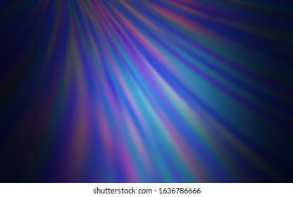 Dark Pink, Blue vector blurred shine abstract background. An elegant bright illustration with gradient. Smart design for your work.