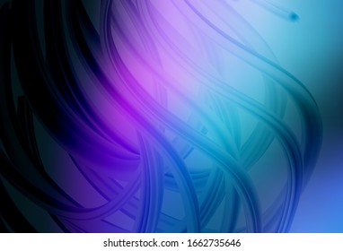 Dark Pink, Blue vector blurred and colored pattern. Colorful abstract illustration with gradient. The best blurred design for your business.