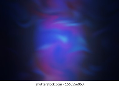 Color rosa oscuro, azul vectorial borroso. Ilustración abstracta moderna con degradado. El mejor diseño borroso para su negocio.