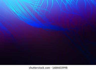 Dark Pink, Blue vector blurred bright pattern. Shining colorful illustration in smart style. New style for your business design.