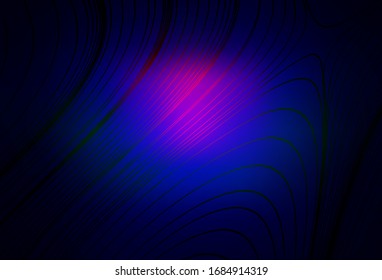 Color rosa oscuro, azul vectorial borroso y coloreado. Ilustración abstracta brillante con diseño degradado. Nuevo diseño de estilo para su libro de marca.
