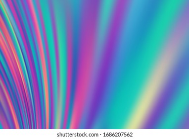 Dark Pink, Blue vector blurred shine abstract background. Abstract colorful illustration with gradient. Background for designs.