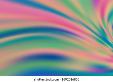 Dark Pink, Blue vector blurred bright pattern. Colorful illustration in abstract style with gradient. New design for your business.