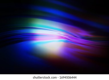 Dark Pink, Blue vector blurred shine abstract background. A completely new colored illustration in blur style. New style for your business design.