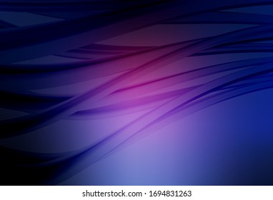 Dark Pink, Blue vector blurred bright pattern. Colorful abstract illustration with gradient. Elegant background for a brand book.