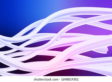 Dark Pink, Blue vector blurred background. Shining colorful illustration in smart style. Smart design for your work.