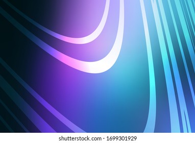 Dark Pink, Blue vector blurred shine abstract texture. Creative illustration in halftone style with gradient. Blurred design for your web site.
