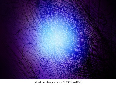 Dark Pink, Blue vector blurred pattern. Glitter abstract illustration with gradient design. Completely new design for your business.
