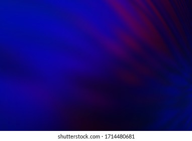 Dark Pink, Blue vector blurred bright pattern. New colored illustration in blur style with gradient. Blurred design for your web site.