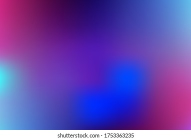 Dark Pink, Blue vector blurred bright template. An elegant bright illustration with gradient. The best blurred design for your business.