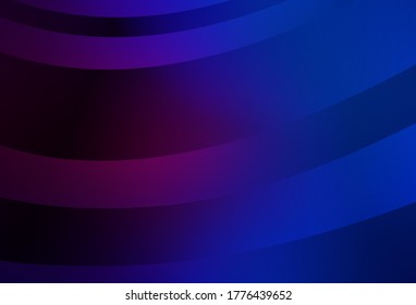 Pink oscuro, vector azul borroso textura brillante. Ilustración creativa en estilo de semitono con gradiente. El mejor diseño borroso para su negocio.