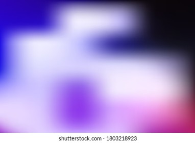 Dark Pink, Blue vector blurred bright template. An elegant bright illustration with gradient. New style for your business design.