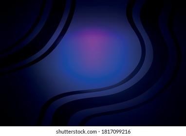 Dunkelrosa, Blaue Vektorunschärfe, helle Vorlage. Farbige Illustration im abstrakten Stil mit Farbverlauf. Das beste unscharfe Design für Ihr Unternehmen.