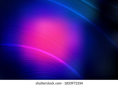 Mapa brillante nítida rosa, azul vectorial borrosa. Ilustración abstracta brillante con diseño gradiente. Fondo para un teléfono móvil.