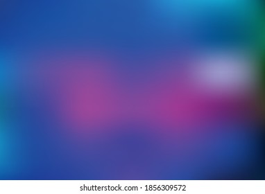 Dark Pink, Blue vector blurred shine abstract template. An elegant bright illustration with gradient. Elegant background for a brand book.