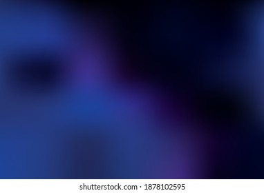 Rosa oscuro, vector azul borroso brillo de fondo abstracto. Ilustración abstracta moderna con gradiente. Diseño borroso para su sitio web.