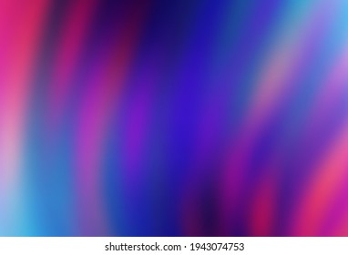 Dark Pink, Blue vector blurred shine abstract texture. New colored illustration in blur style with gradient. Background for a cell phone.