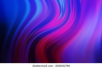 Dark Pink, Blue vector blurred template. Abstract colorful illustration with gradient. Background for a cell phone.