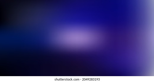 Fondo borroso oscuro rosa, vector azul. Ilustración abstracta de gradiente colorido en estilo borroso. Tu negocio.