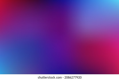 Dark pink, blue vector blurred template. Colorful abstract illustration with blur gradient. Background for mobile phones.