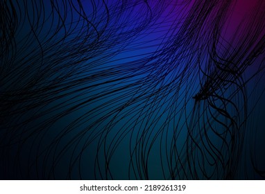 Rosa oscuro, azul vectorial borroso brillo abstracto textura. Ilustración colorida en estilo abstracto con gradiente. Fondo para un teléfono móvil.