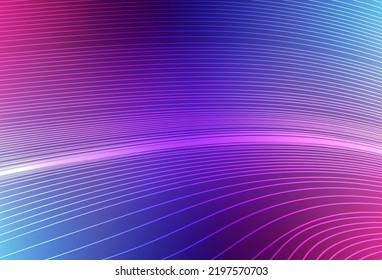 Dark Pink, Blue vector blurred shine abstract background. Modern abstract illustration with gradient. Completely new design for your business.