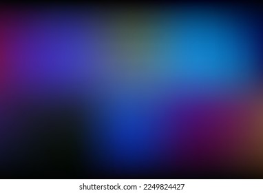Textura rosa oscuro, vectorial azul borrosa. Ilustración de color abstracta con gradiente desdibujado. Fondo de escritorio para tus aplicaciones web.